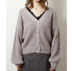 Ray Cassin ピンク カーディガン