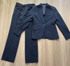 ネイビーストライプ ビジネススーツ 上下セット