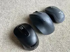 エレコムM-XGLL30DBS Mサイズ他ワイヤレスマウス３点