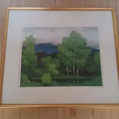 マイミトゥーリチ　絵画　油彩　原画　額装 マイミトゥーリチ 油彩 原画 額装 - メルカリ