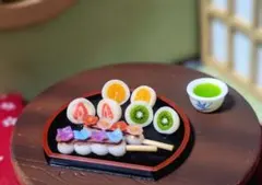ミニチュア　和菓子セット