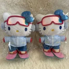 APPI限定 ハローキティ ぬいぐるみ 2点セット 大 APPI限定 ハローキティ ぬいぐるみ 2点セット 大 - メルカリ