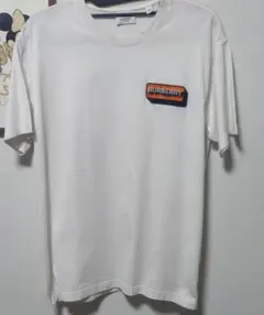 BURBERRY 刺繍ロゴ Tシャツ ホワイトのサムネイル