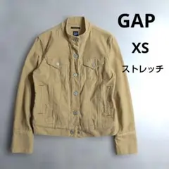 OLD GAP　コーデュロイジャケット　バンドカラー　ストレッチ　XS