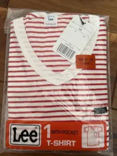 Lee ボーダーTシャツ　ポケット付き