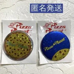 トイストーリー　ピザプラネット　缶バッジ　2種類