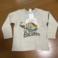 新品未使用　e.a.B トレーナー Bacueen グレー120のサムネイル