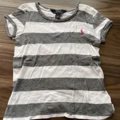 Polo Ralph Lauren Tシャツ 6サイズ グレーとホワイト