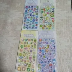 正規品☆クリアぷくぷくキャンディシール(とり、ねこ、いぬ、きょうりゅう)