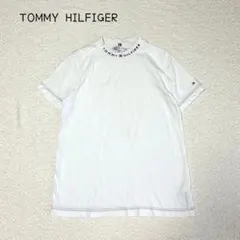 トミーヒルフィガー　ロゴTシャツ(XS)プチハイネック　個性派　小さいサイズのサムネイル