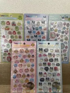 たまごっちボンボンドロップシール　たまごっちプチドロップステッカー　コンプリート