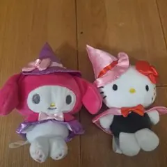 マイメロディ＆ハローキティ ぬいぐるみセット