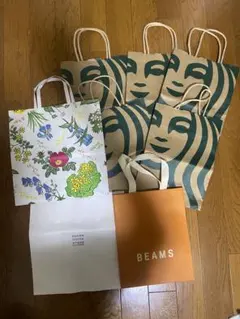 紙袋 8枚まとめ売り (スターバックスなど)