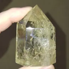 天然石✨️シトリン　ポイント✨️虹キラキラファントムあり1