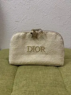 Dior クリスチャンディオール 限定ポーチ ゴールド　星　チャーム