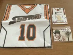 黒子のバスケ　秀徳高校　校章　ピンズ　デコメタ　ミニタオル　高尾和也