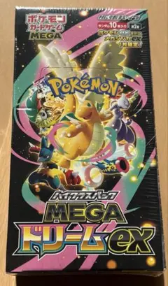 ポケモンカード　MEGAドリームex　１BOX　未開封　シュリンク付き