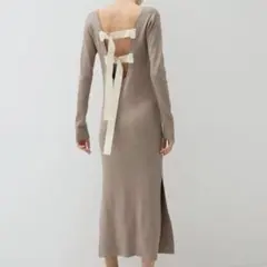 leinwande Belted Knit Dress ニットワンピのサムネイル