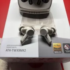 オーディオテクニカ ATH-TWX9MK2 WH(E)