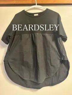 BEARDSLEY ドッキングTシャツ　ブラック　フリーのサムネイル