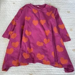 MARKEY’Sハート柄ワンピース95サイズ