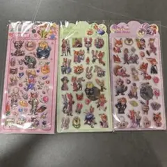 ズートピア　ボンボンドロップシール