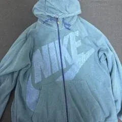 Nike フード付きジップパーカー ブルー