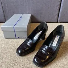 神*月様 DIANA ダークブラウン ハイヒールパンプス