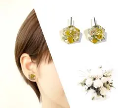 ピアス 鉱石No.2