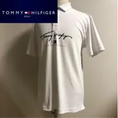 トミーヒルフィガーゴルフ ポロシャツ ホワイト XLサイズ