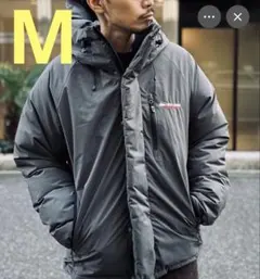 ファーストダウン オールウェザー ダウンジャケット グレー 古着 美品 即発送★