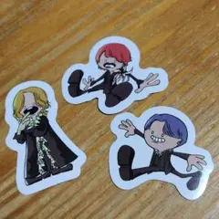 ミセスグリーンアップル　フレークステッカー３枚