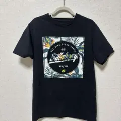 Billabong 半袖Tシャツ ブラック ボタニカル柄　XSのサムネイル
