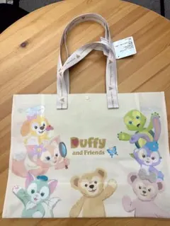 上海ディズニー　ダッフィーフレンズ ショッピングバッグ　Mサイズ