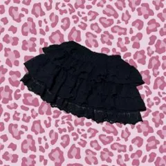 SHEIN ブラック フリルミニスカート M 姫ギャル ギャル