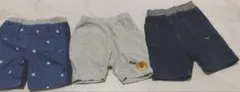 ベビー ハーフパンツ 3点セット