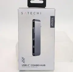 SATECHI USB-Aハブ ポート シルバー 3-in-1 コンボハブ
