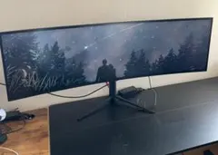 YOGAES 49インチ超ワイドデュアルQHD（5120 x 1440）IPS