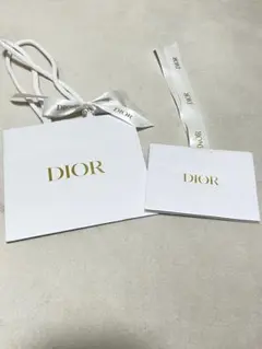 Dior ホワイトペーパー袋