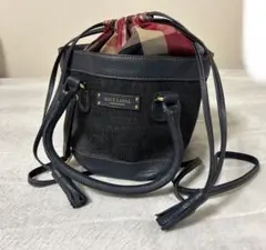 ブルーレーベルクレストブリッジ ショルダーバッグ