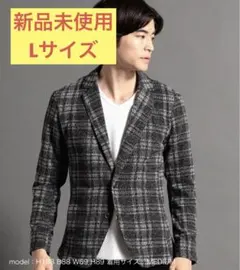 HIDEAWAYS NICOLE テーラードジャケット ラッセルジャガードカット