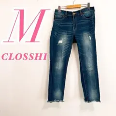 CLOSSHI クロッシィ ストレートデニム ブルー M ジーンズ カジュアルのサムネイル