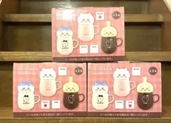 ちいかわ チルタイム蓋付きマグカップ ちいかわ ハチワレ うさぎ　全３種セット