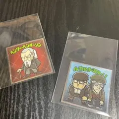 スパイファミリーマンシール【2枚セット】ヘンリー・ヘンダーソン　ルカ＆ドミトリ