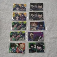 ウエハースチョコ 僕のヒーローアカデミア おまけ キラキラ シール　10枚