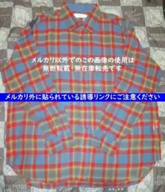 facetasm チェックシャツ 米津玄師 着用 同型同色 ファセッタズムのサムネイル