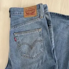 LEVI'S ハイウエスト ストレート デニム W27 L29