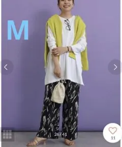 AMERICAN HOLIC サイドスリットカットソー ホワイト M