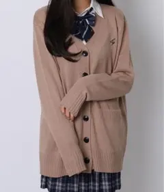 ブラッククイーン BLACKQUEEN 女子高生 制服カーディガン モカ