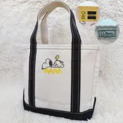 美品✨L.L.Been スヌーピーミュージアム キャンバス コラボバッグ 